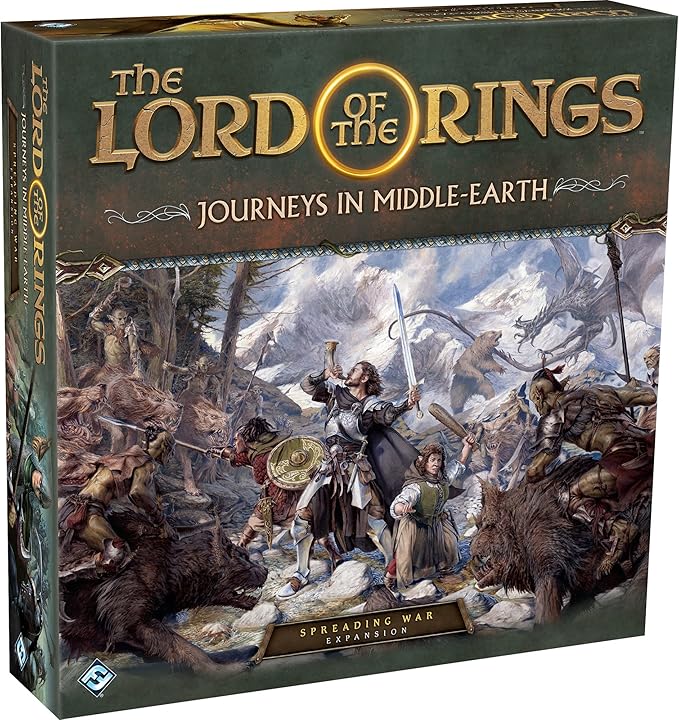 Rumeur : Nouveau jeu The Lord of the Rings en développement 8 91KDwTjqIBL. AC SX679 The Lord of the Rings Journeys in Middle-earth Spreading War Board Game EXPANSION - Adventure Board Game for Kids and Adults, Ages 14+, 1-5 Players, 60+ Minute Playtime, Made by Fantasy Flight Games