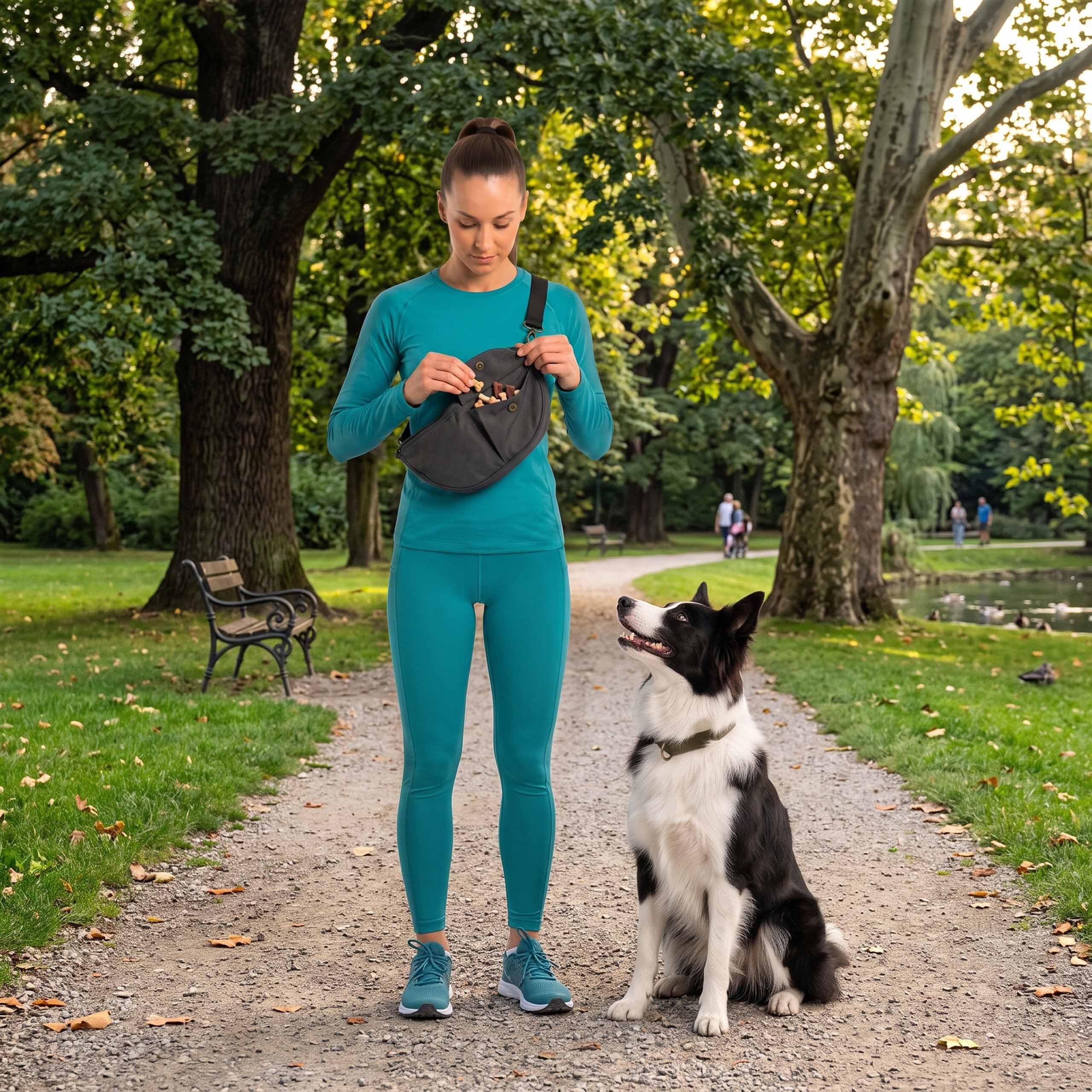 Sac à friandises pour chien, d'entraînement distributeur de sachets