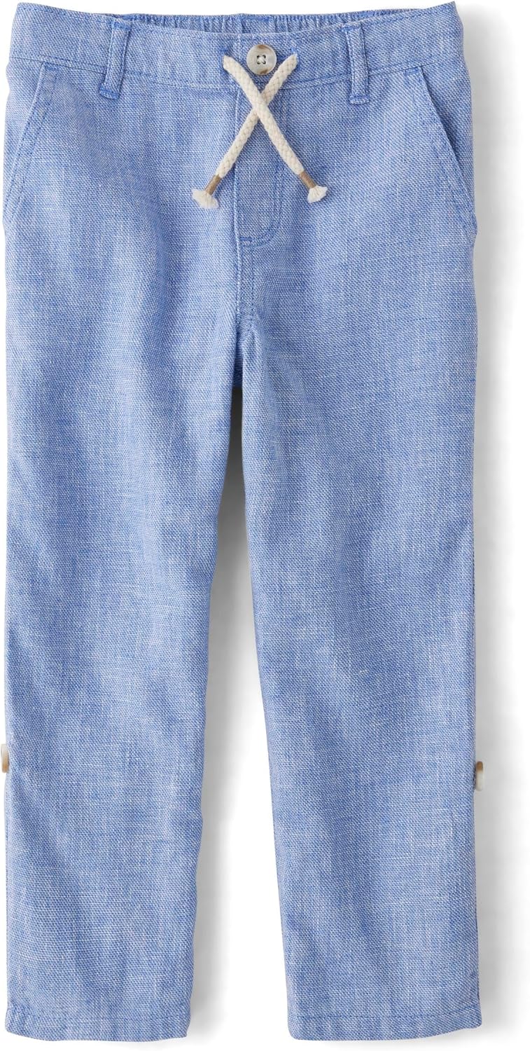 Gymboree Boys' and Toddler Pull on Linen Pants - Picture 21 of 25