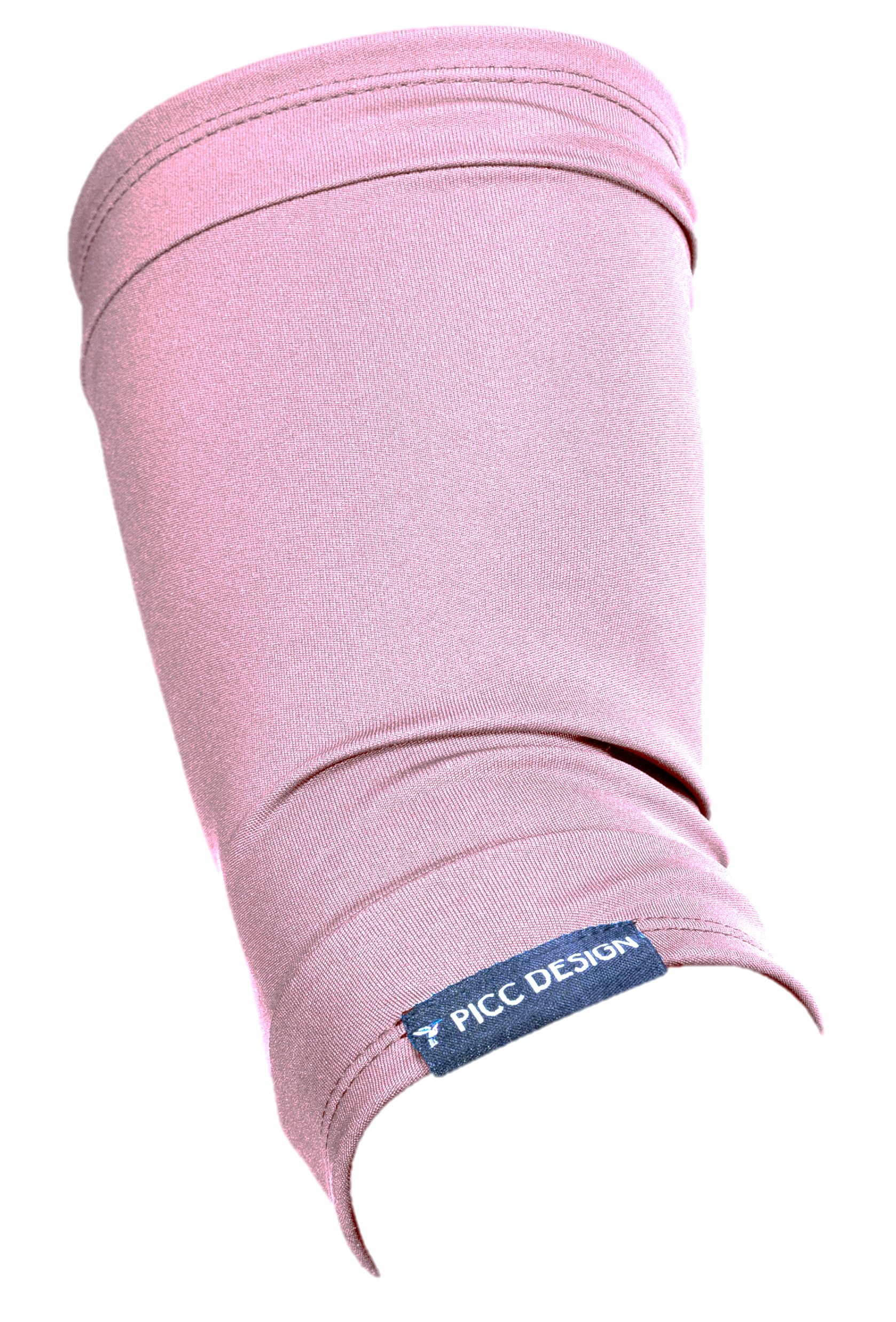 PICC DESIGN: Slip-On PICC Line Arm Sleeve w/Antimicrobial & Moisture-Wicking Properties! (Pink, Medium)