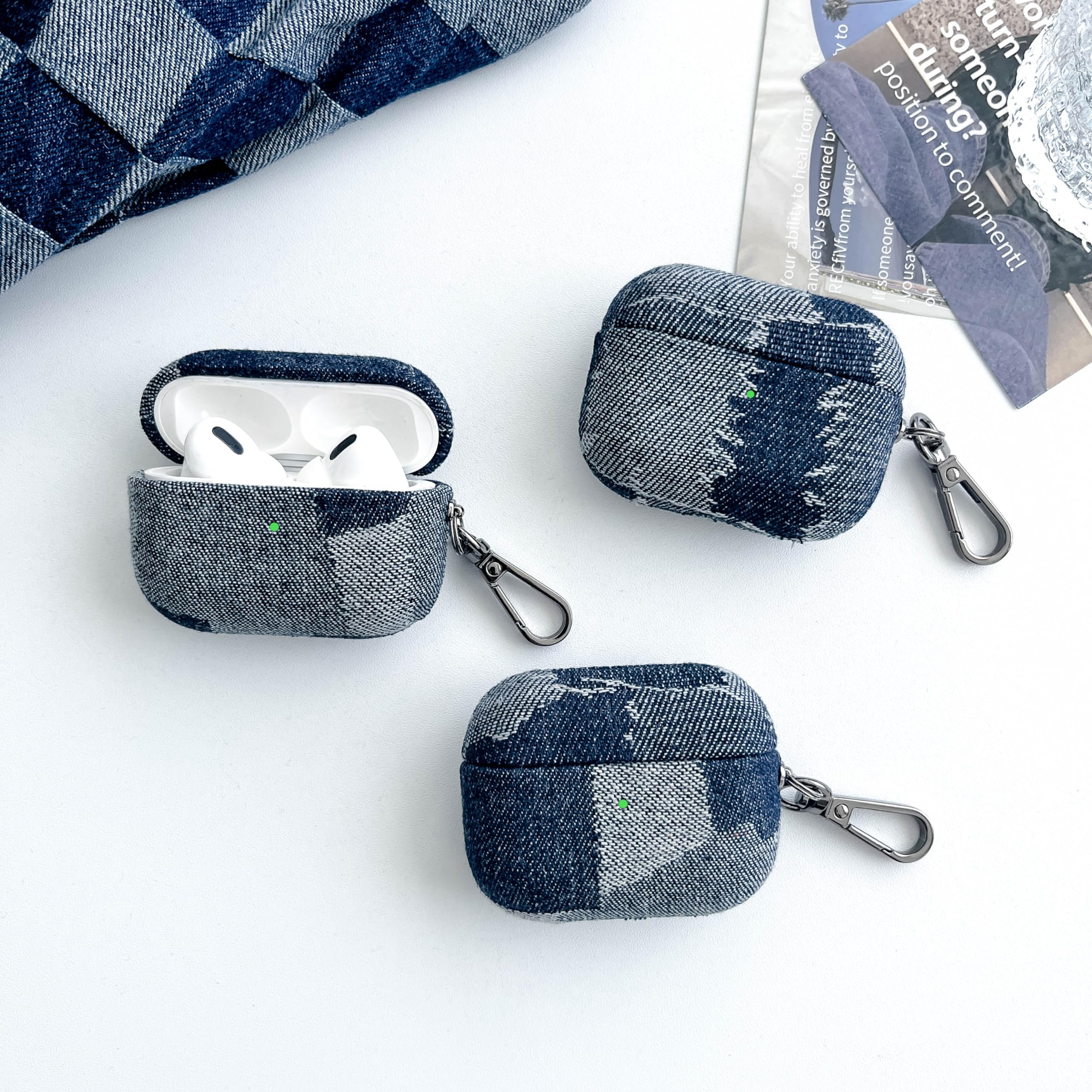 Amazon.com: Special Denim Fashion Unique Pattern Case with