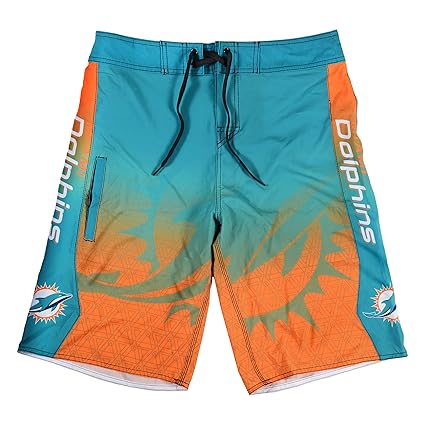 Miami dolphins swim trunks Outlet
