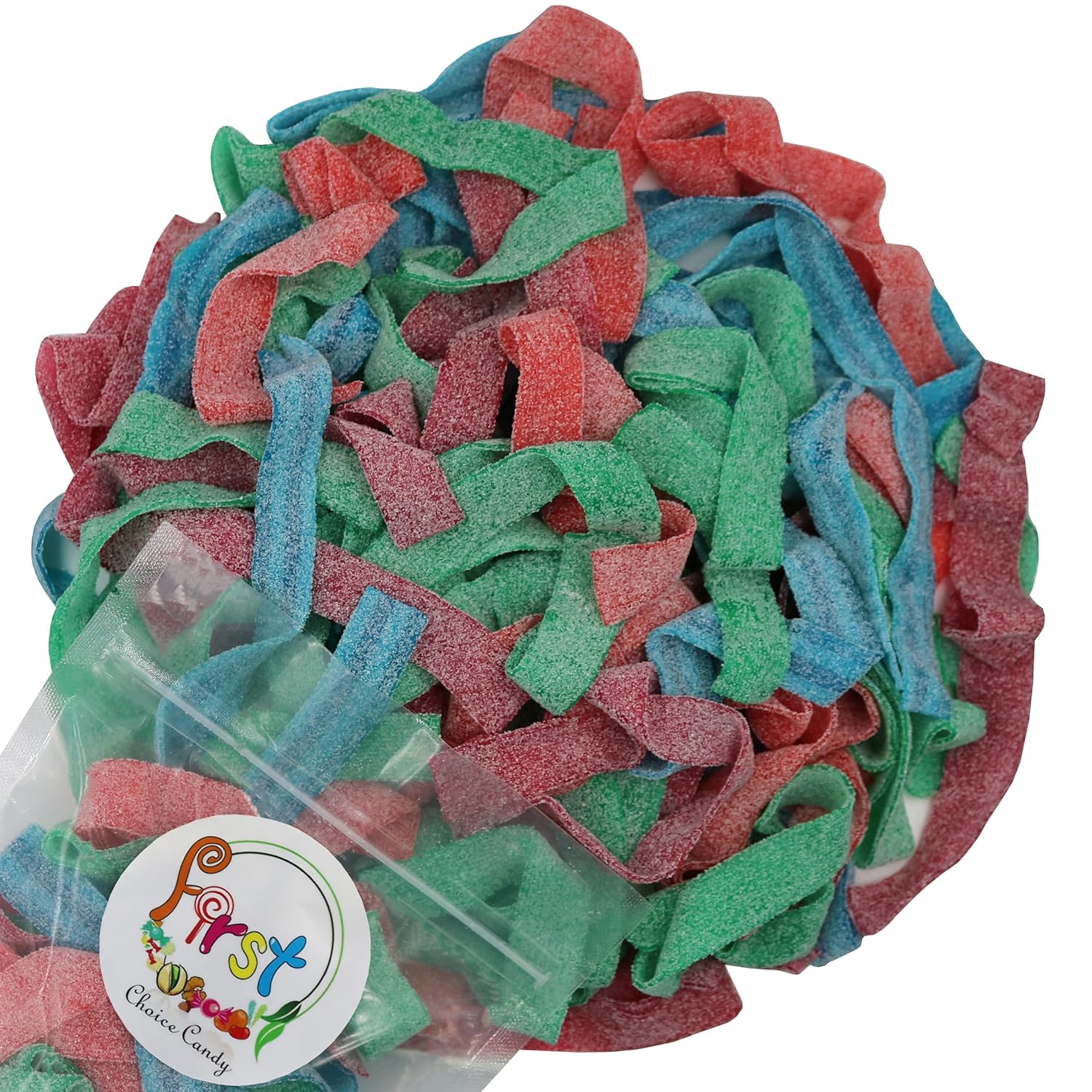 Variety Color Sour Gummy Belts (Assorted Flavor, 3 LB)