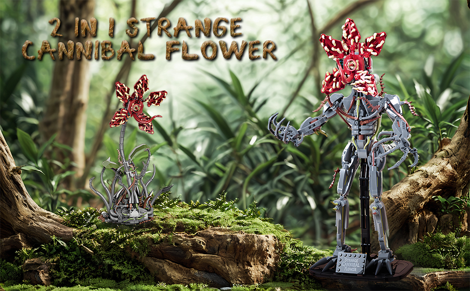 Amazon.com: LQPFBSM 2-in-1 Strange Cannibal Flower Building Block