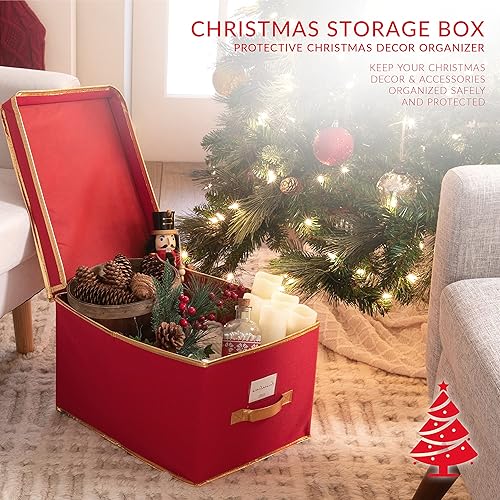 Miniatura 2 de Simplify - Caja plegable grande ideal para almacenar arreglos navideños