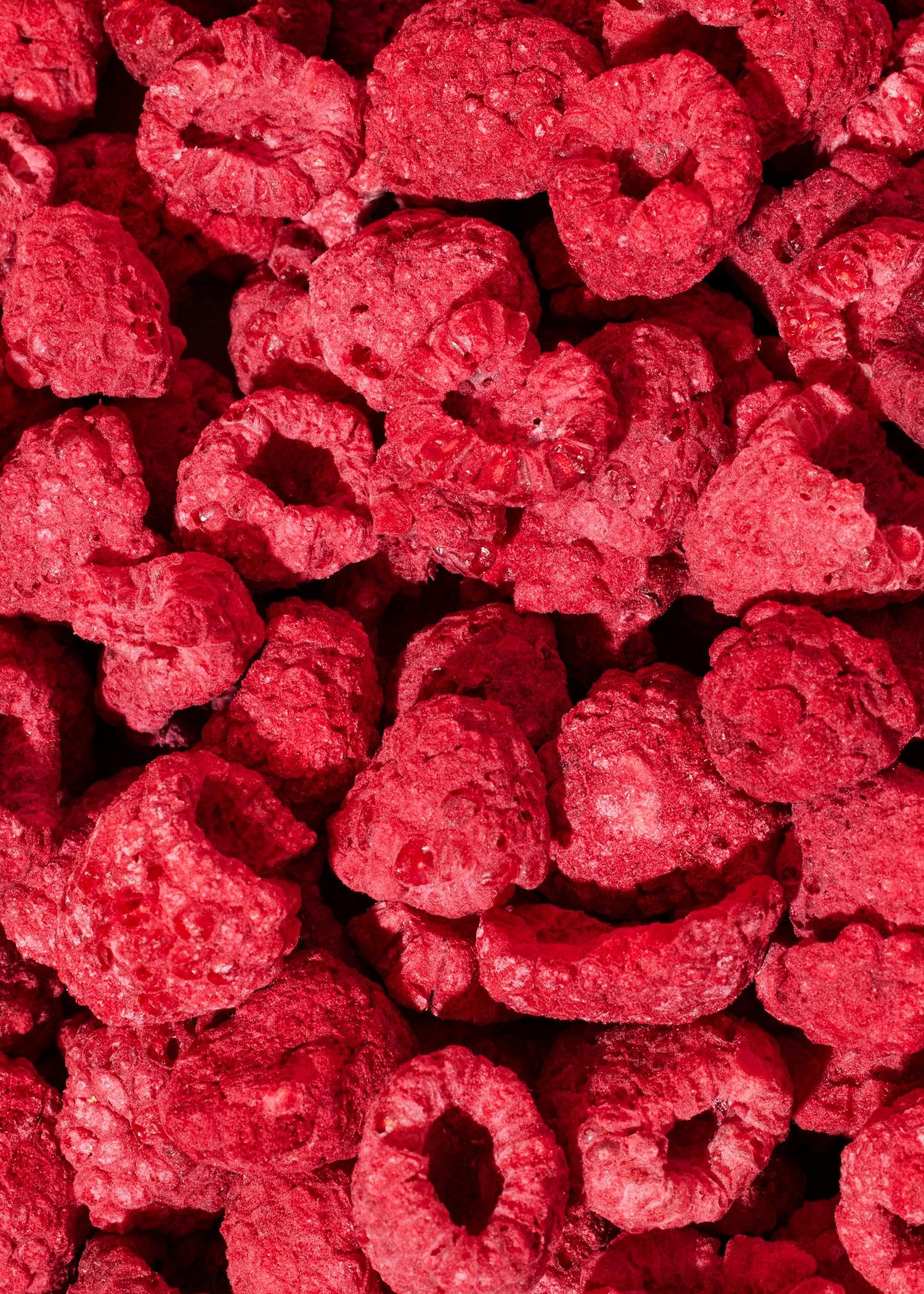 KoRo – Framboises lyophilisées 350 g – 100 % framboises sans additifs – Riche en fibres – Fruité et aromatique – En garniture pour le muesli, les chocolats ou comme collation entre les repas