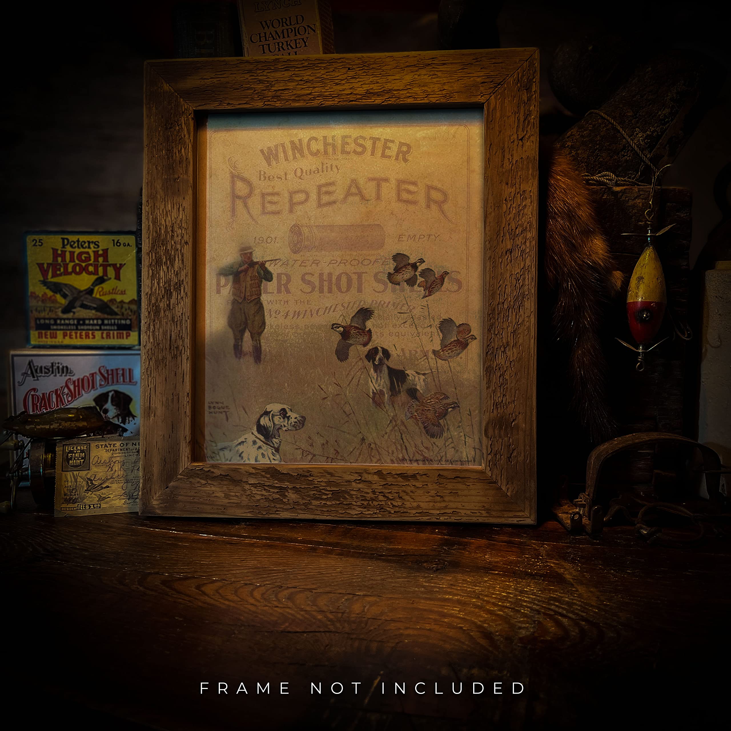 Amazon.com: Winchester - Vintage Rustic Duck Hunting Wall Decor