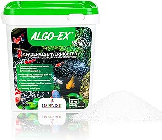 ALGO-EX® Fadenalgenvernichter 5 kg | Algenmittel Algo Ex Algen Vernichter mit Sofortwirkung durch Aktivsauerstoff, Algenbekämpfung Koi Teich Gartenteich Schwimmteich