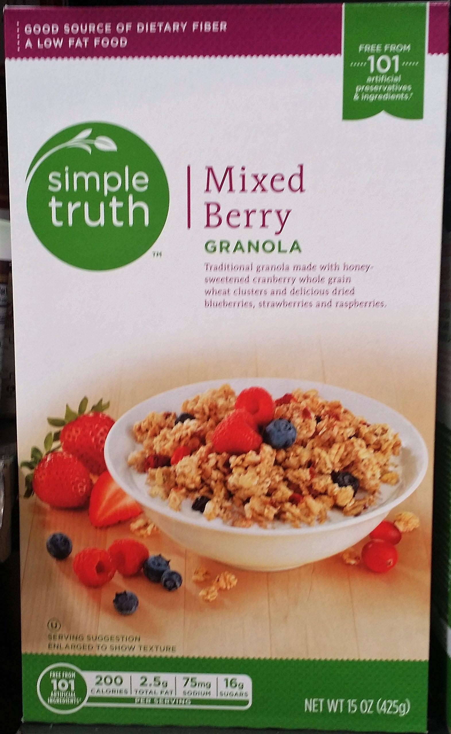Amazon.com: Simple Truth Grain Free Original Granola Paleo Friendly 8 ...
