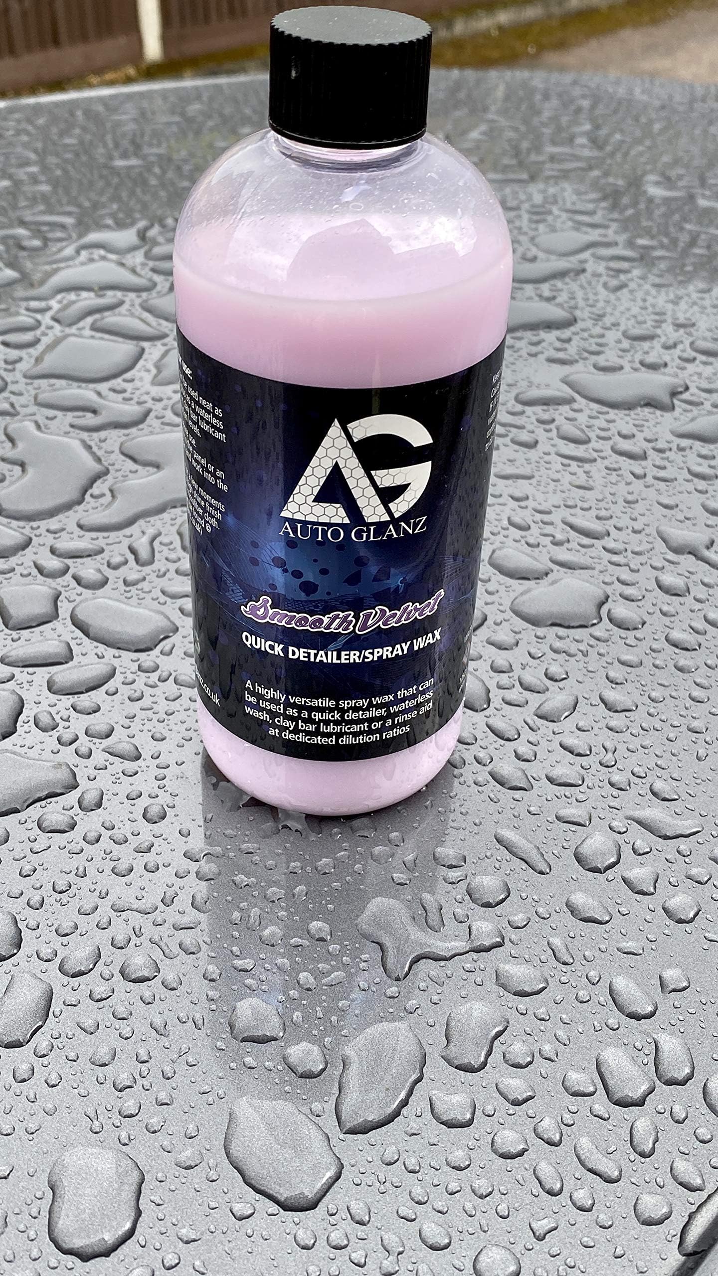 Smooth Velvet Highly Durable Quick Detailer Spray Wax 500ml