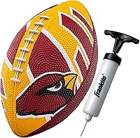 Vista 15 de Franklin Sports NFL Team Footballs - Rubber Youth Mini Balls for All Teams - Kids 8.5" Football + Air Pump Sets - Official NFL Licensed