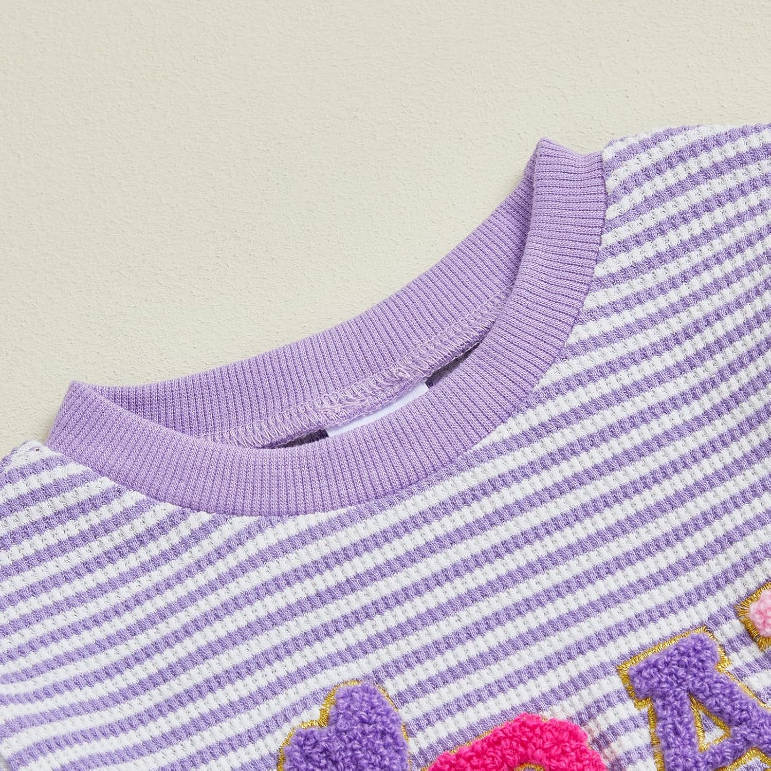 Kayotuas Toddler Baby Girl Birthday Outfit BDAY Girl Sweatshirt Ruffle Pullover Sweater Joggers Pants Set Fall Winter Clothes - Image 5