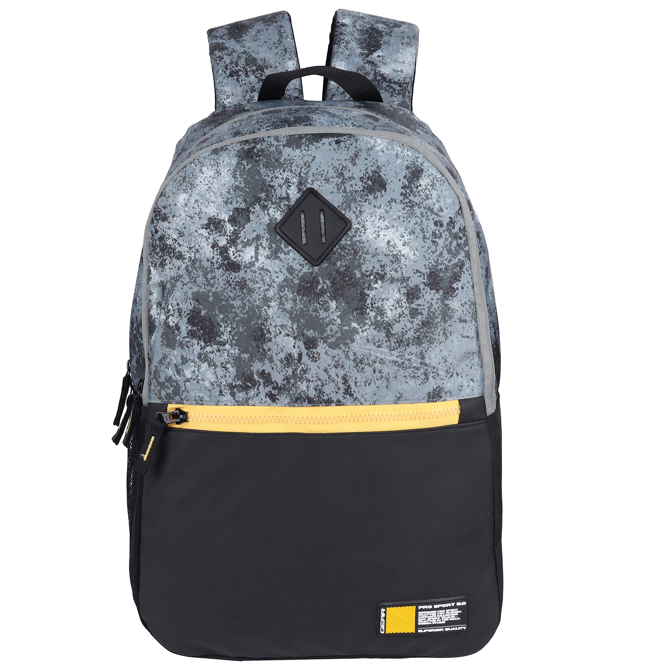 Gear Uber 18" 21 Ltrs Smudge Print Casual Multipurpose Backpack (BKPUBERBY0463)