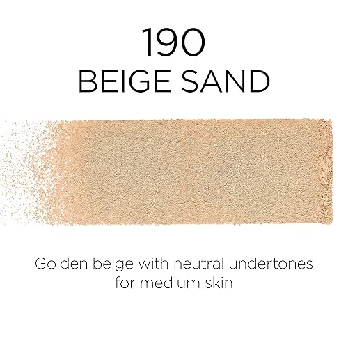 Vista 24 de L'Oreal Paris - Maquillaje base en polvo Infallible Fresh Wear, Golden Beige 140 (beige dorado), 0.31 onzas