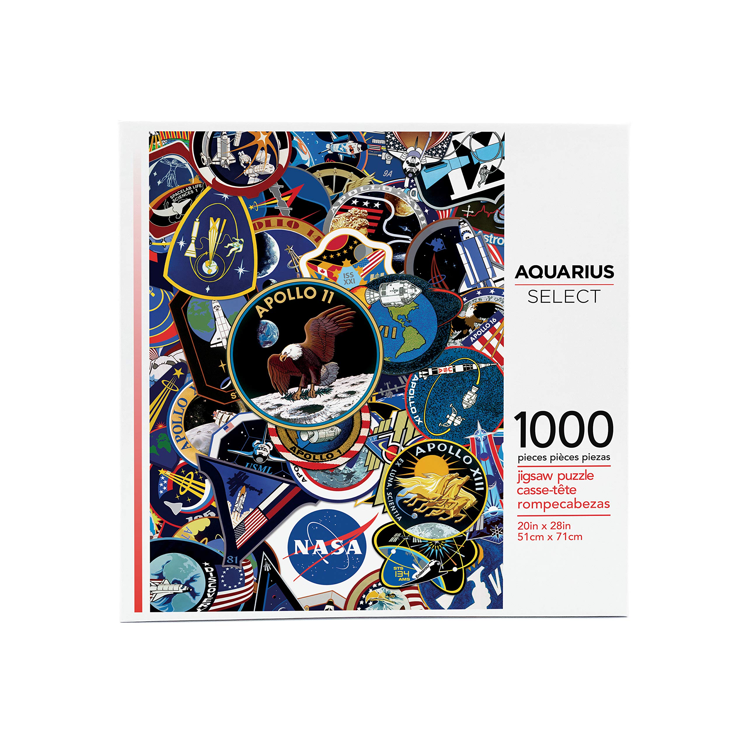 Aquarius NASA Mission Patches Jigsaw Puzzle (1000 Piece)