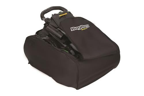 Bag Boy Carry Bag Quad Black, 9.84" L x 11.42"