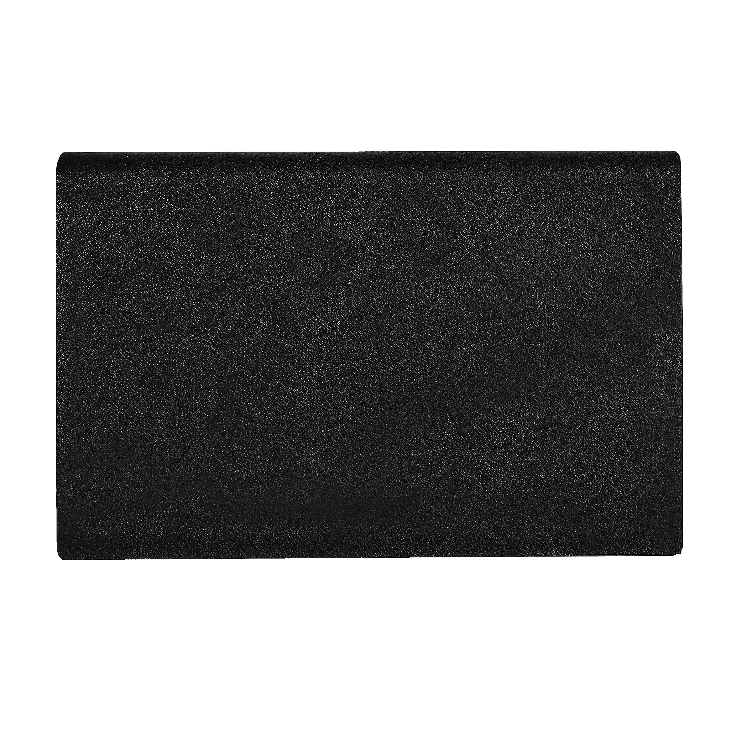 LOREM Black Small Pocket Sized Metal ID, Credit-Debit Card Holder with Magnetic Shut Button for Men & Women WL602-UF-A 2