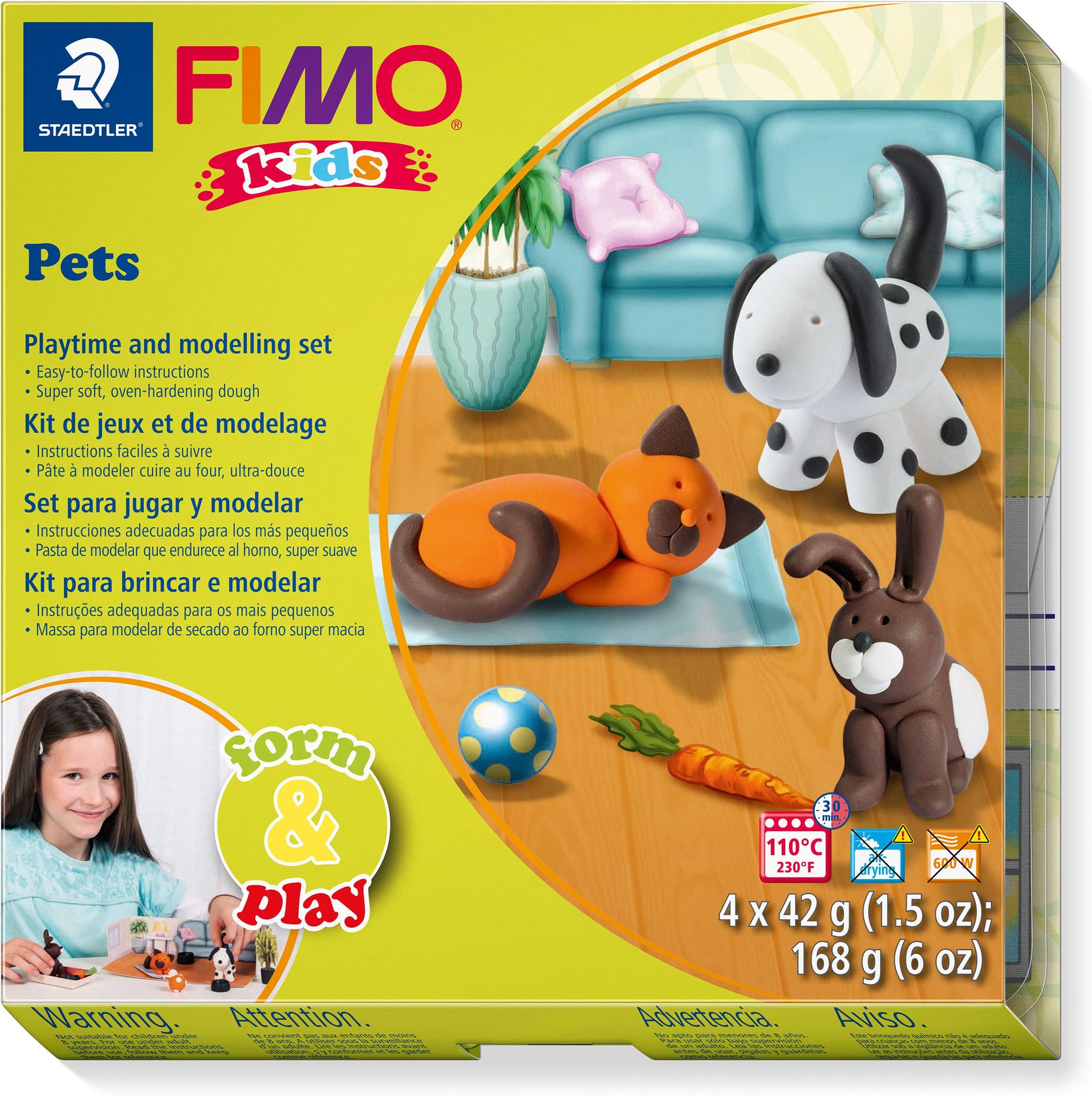 STAEDTLER - Fimo Kids Form&Play - Set 