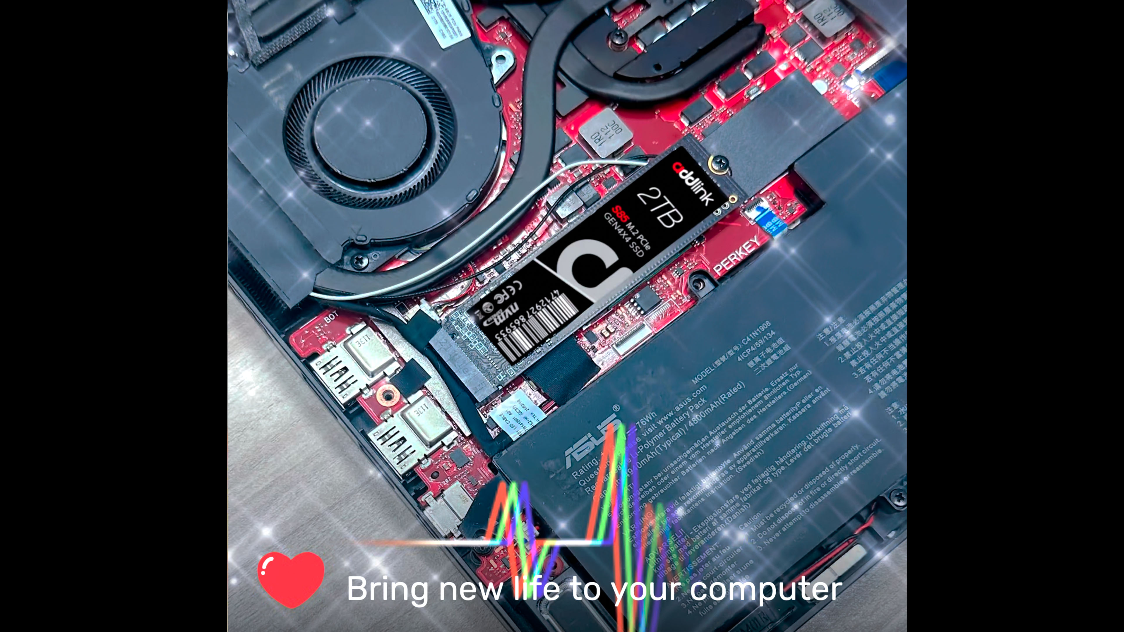 内蔵型SSD addlink S85 1TB M.2 NVMe SSD Amazon | addlink S85 1TB PCIe 4.0 M.2 Gen 4 Memory Expansion