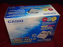 Casio CW-L300 Label-Biz Disc Title Printer with QWERTY Keyboard