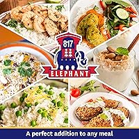 Vista 8 de 817 Elephant Thai Hom Mali Arroz Jazmín Blanco - Bolsa de 15 lb