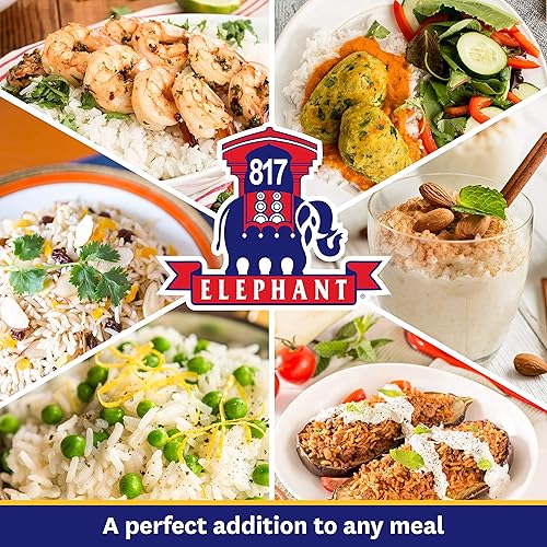 Miniatura 8 de 817 Elephant Jasmine Rice White Thai Hom Mali, bolsa de 15 libras