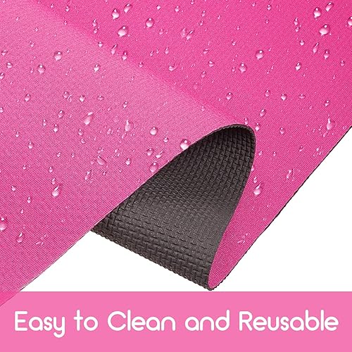 Miniatura 5 de Boao Alfombra de neopreno reutilizable de plástico antideslizante con parte trasera de goma para pasillo, pasillo, alfombra para decoración de