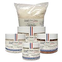 Vista 4 de Sal de acabado de sal marina francesa Fleur De Sel de Francia (1.5 oz)
