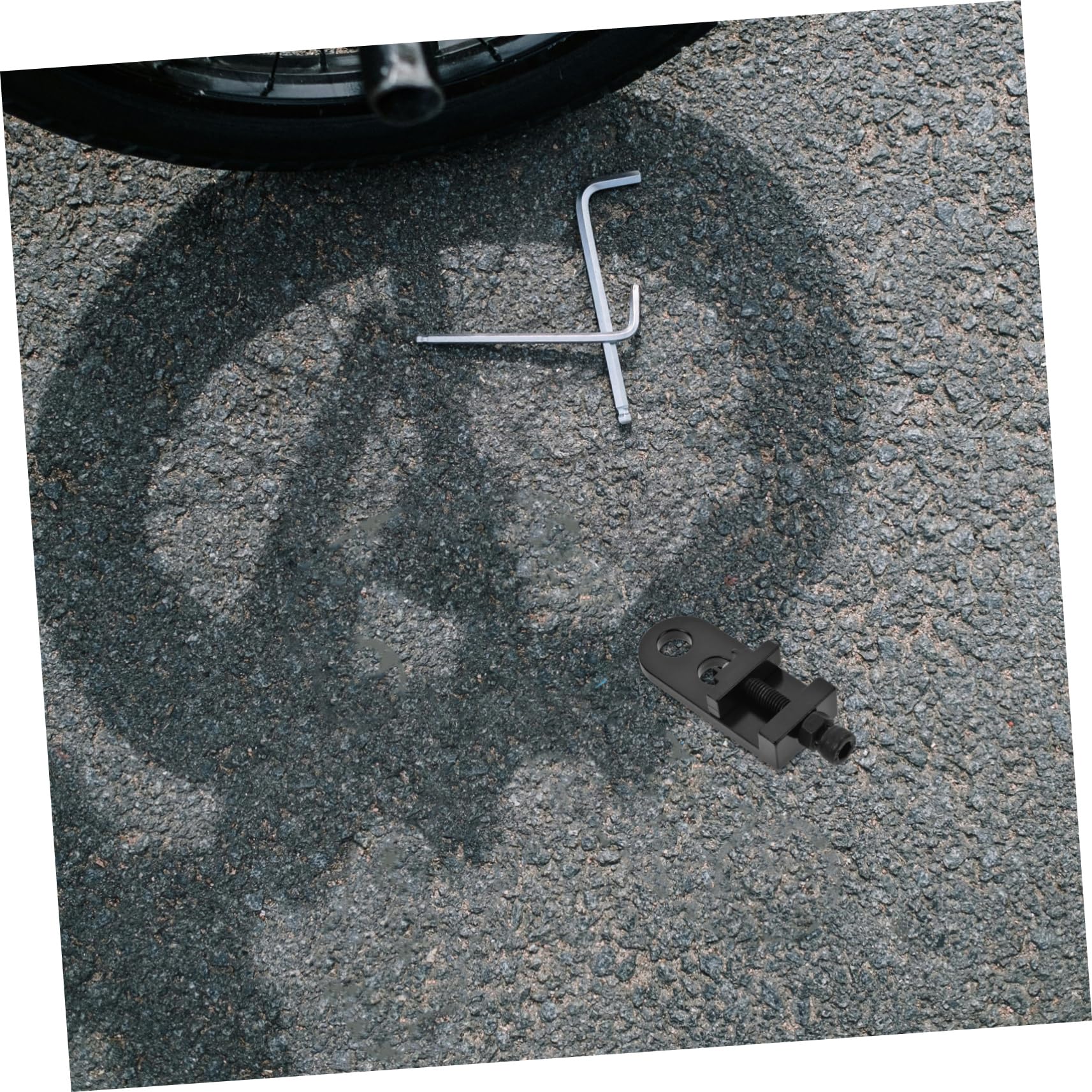 ifundom Kettenspanner Einstellgerät für Fahrräder Verstellbarer Kettenadapter zur Vermeidung von Kettenrutschen CNC Gefräst Schwarz für Einfache Installation und Langlebige