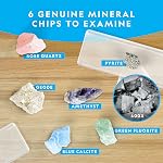 National Geographic Microscope for Kids - Science Kit with an Easy-to-Use Kids Microscope, Up to 400x Zoom, Blank & Prepared Slides, stem Project Toy