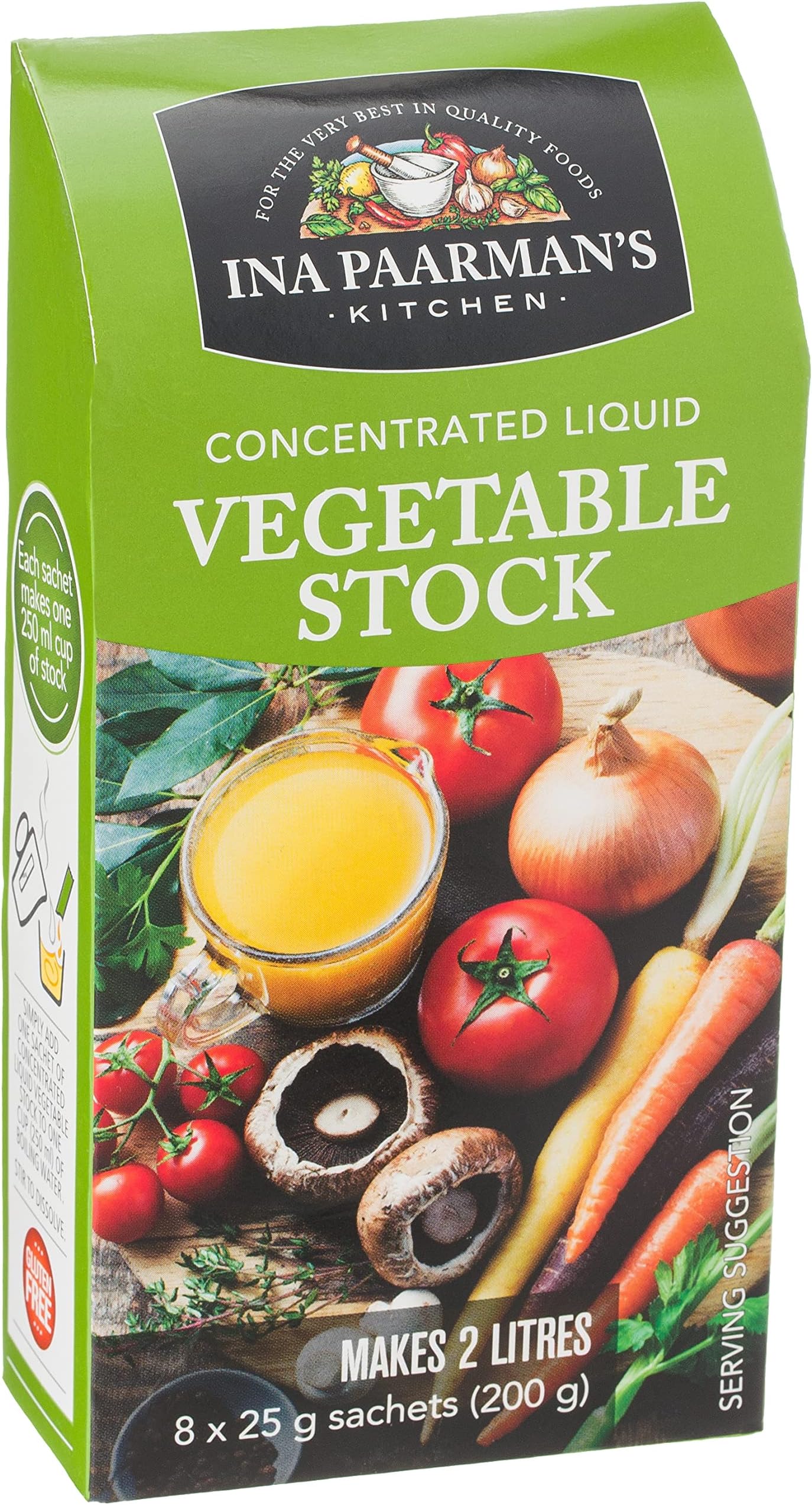 Ina Paarman's Kitche Concentrated Liquid Vegetable Stock - 200 gm