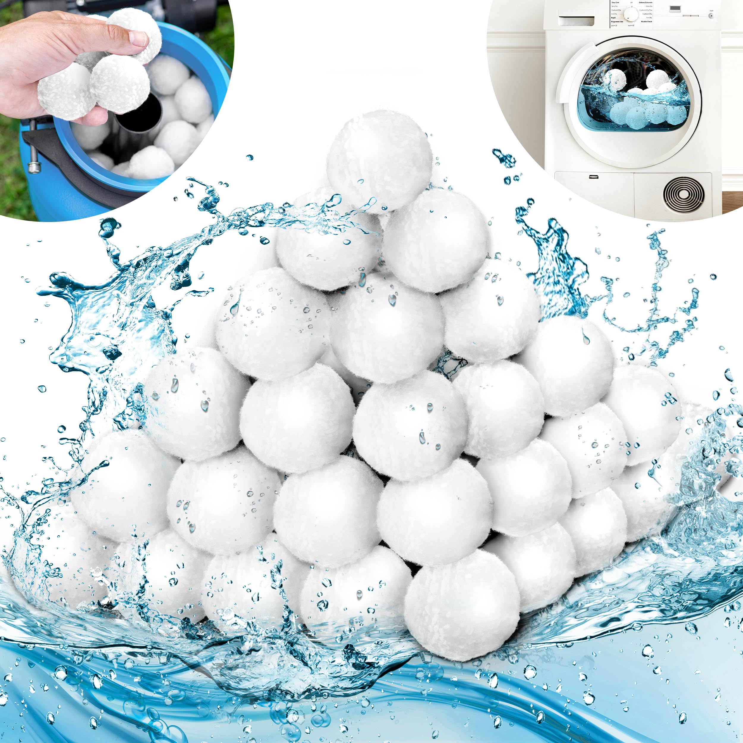 TRMLBE 1400g Boules Filtrantes Pour Système De Filtration De Piscine