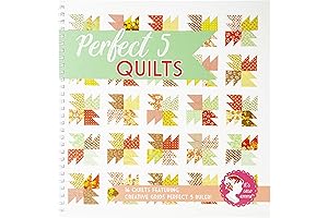 FAT QUARTER SHOP Perfect 5 Quilts Book: Quick and Easy Quilt Blocks, Patterns, and Ideas