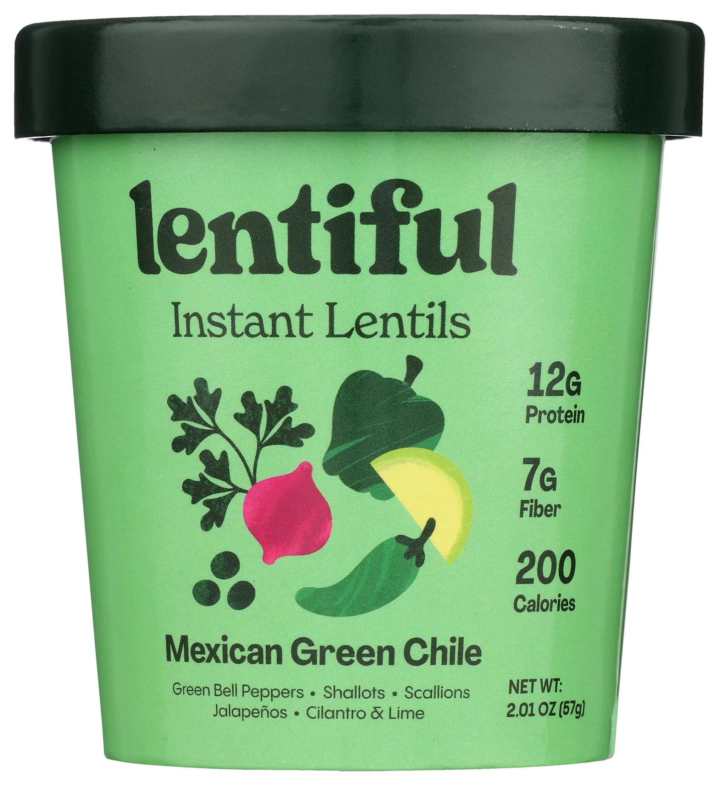 Lentils Instant Mexican Green Chile, 2.01 Ounce