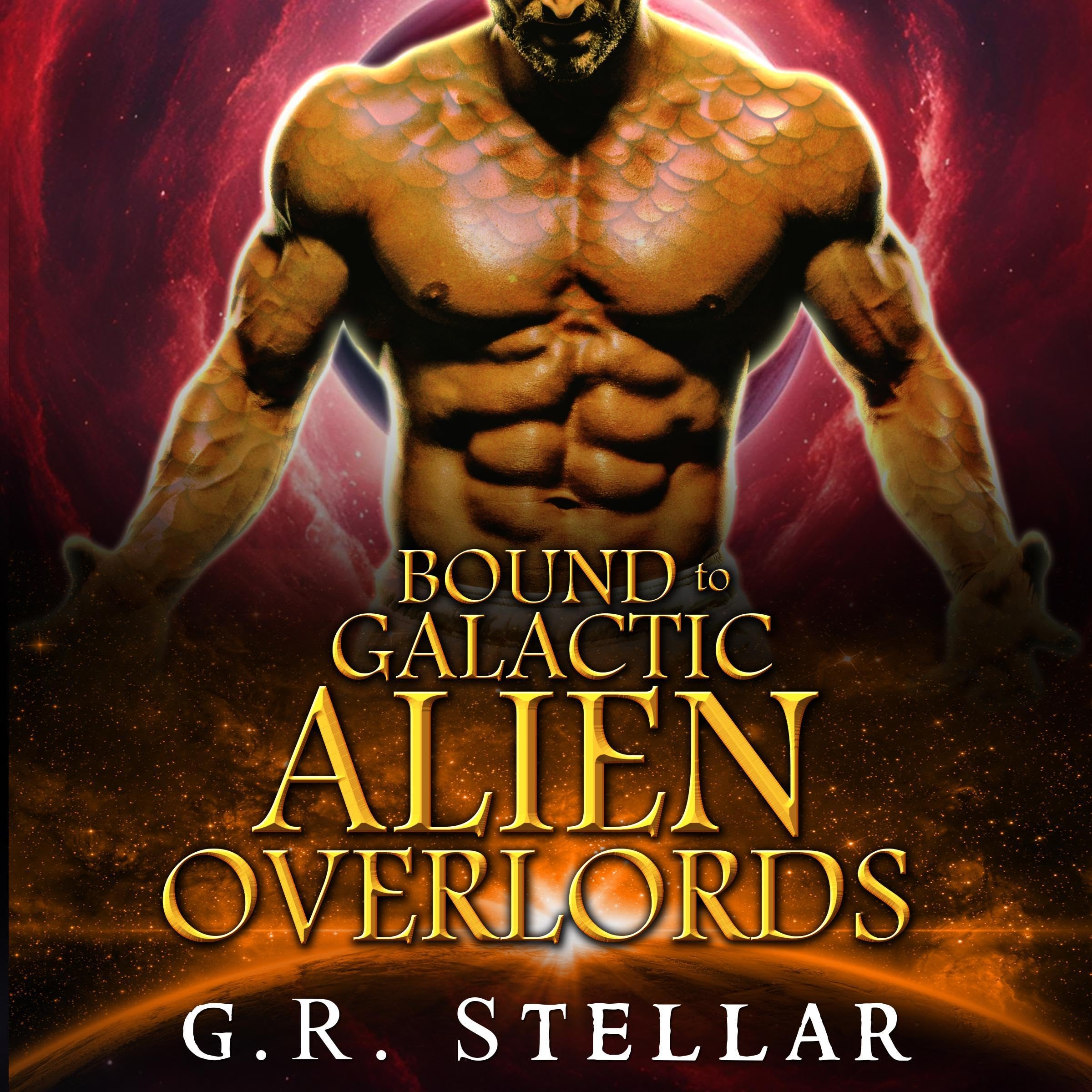 Cover art for Bound to Galactic Alien Overlords
