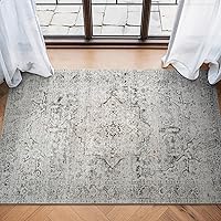 Vista 44 de Bloom Rugs - Alfombra caminera Caria lavable, antideslizante, de 3,05 m, color marfil/gris/caramelo tradicional, para entrada, pasillo, baño