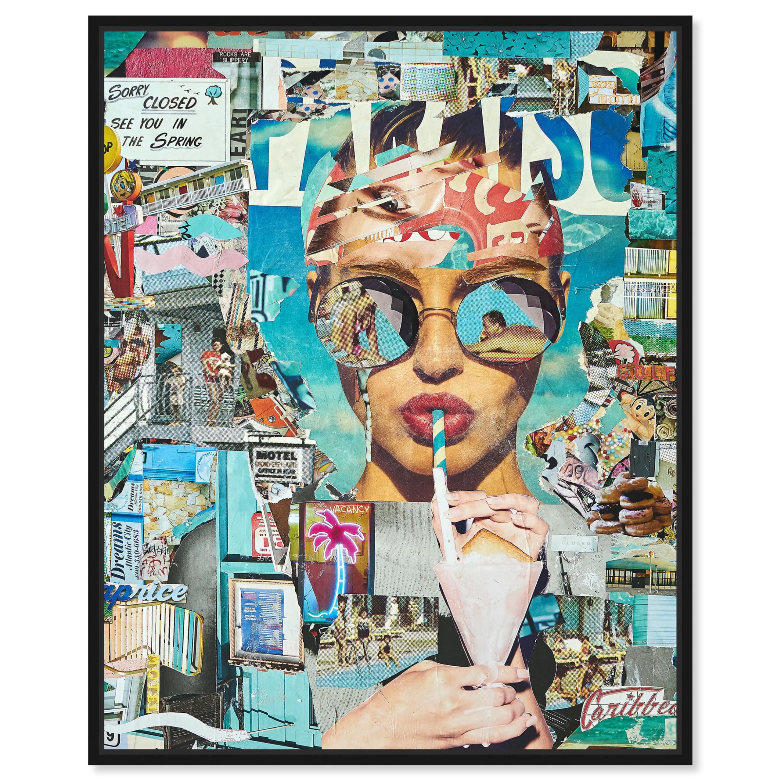 Amazon.com: The Oliver Gal Artist Co. Fashion and Glam Wall Art