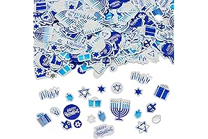 300 Pieces Dreidel Decoration Paper Confetti