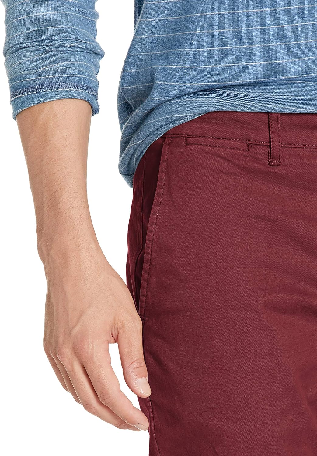 Goodthreads Men's Slim-Fit Washed Chino Pants Dark - Image 3