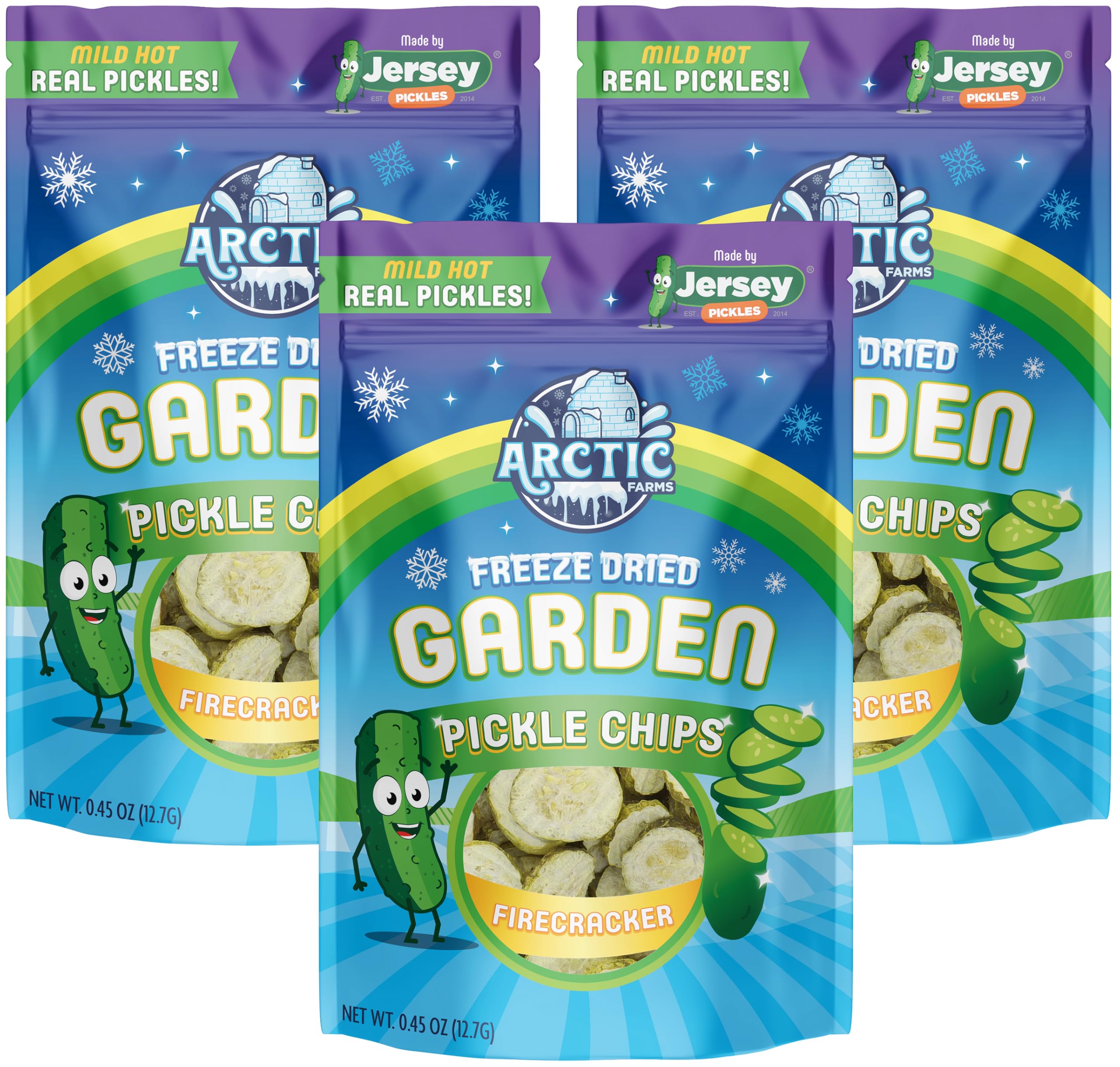 Amazon.com : Arctic Farms Freeze Dried Kosher Dill Pickle Chips