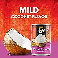 Vista 4 de Thai Kitchen crema de coco sin azúcar y sin gluten, 13.66 onzas líquidas