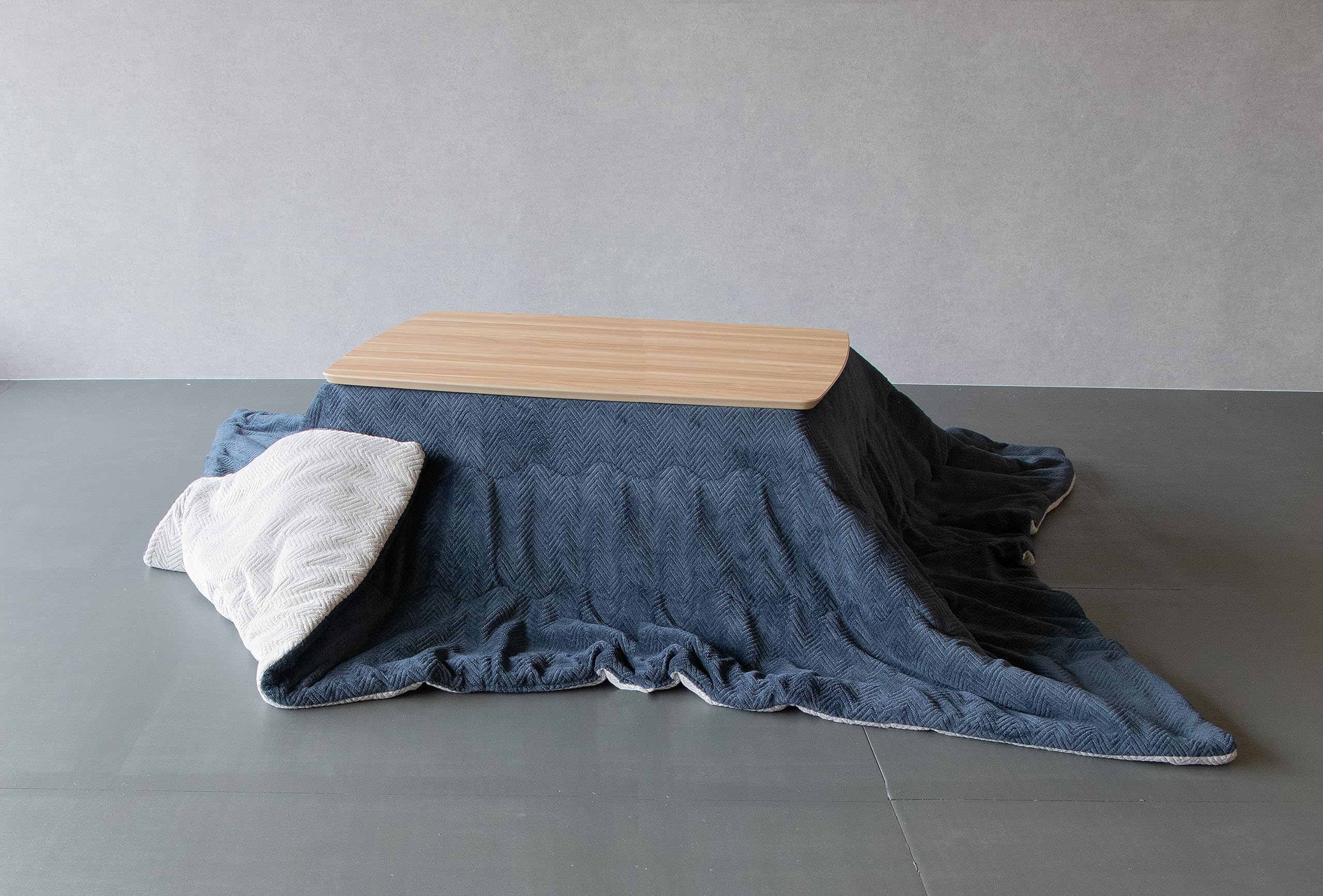 KEN JAPAN Kotatsu Blanket,Rectangle W94.5xD78.7 inches Kotatsu Futon, Reversible 100 Polyester