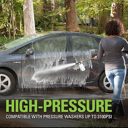 Miniatura 5 de Greenworks 2000 Max PSI 1.1 GPM (13 Amp) Lavadora a presión eléctrica GPW2000-1RG + limpiador de superficies accesorio universal 30012