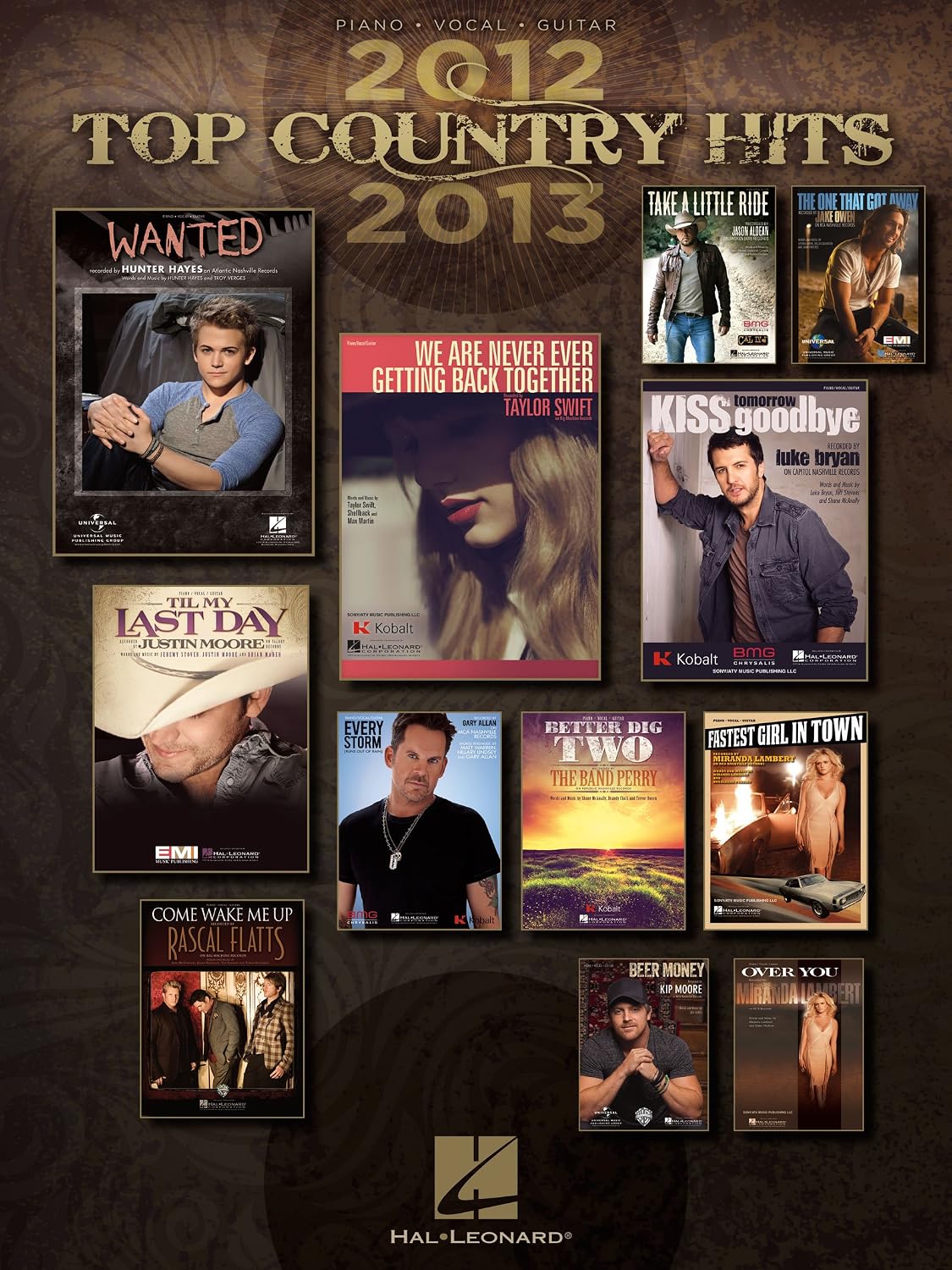 Top Country Hits of 2012-2013 Songbook