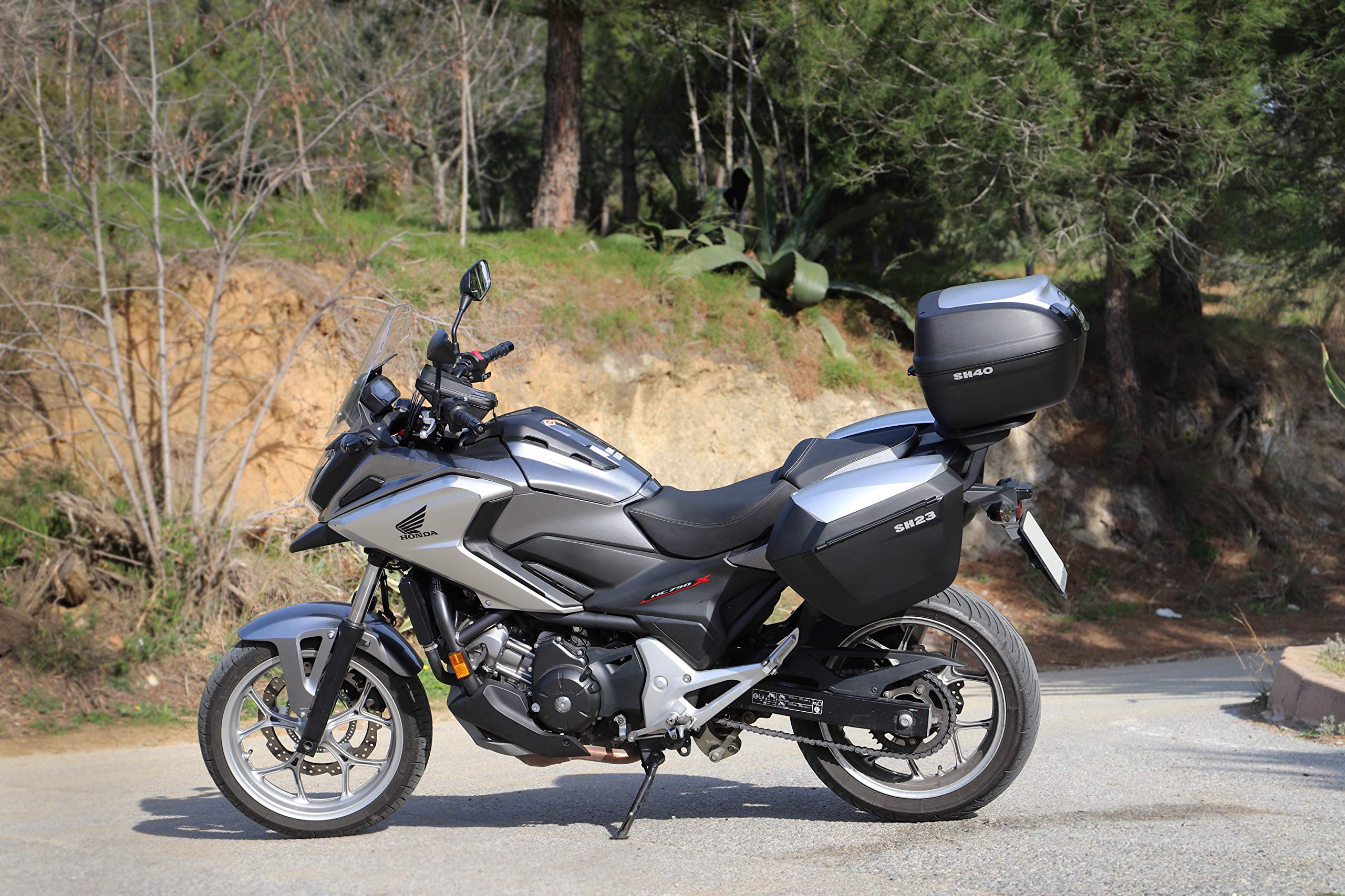 Maletas Laterales Moto SH23 ALU Look