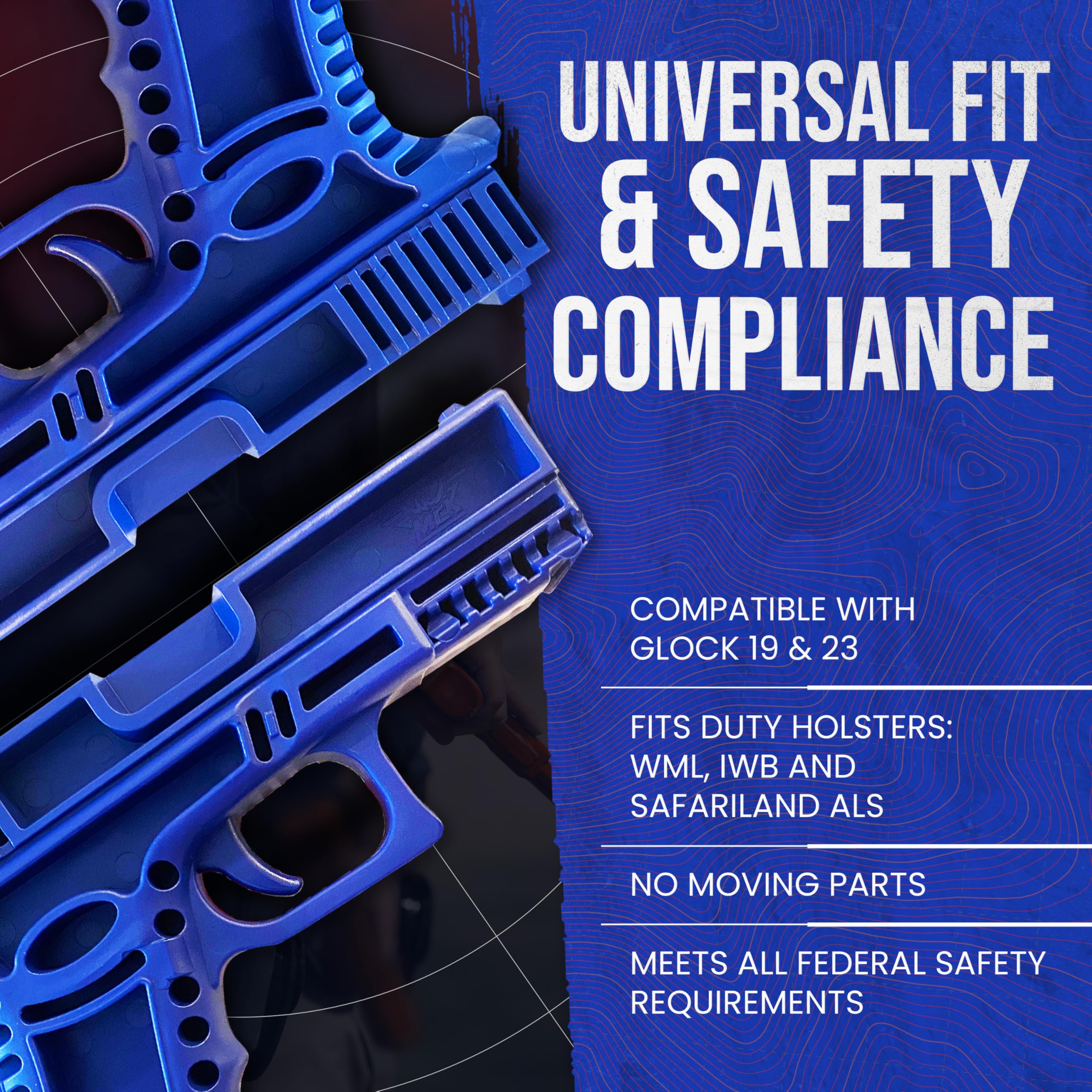 Amazon.com : Durable Plastic Polymer Training Pistol - Lightweight