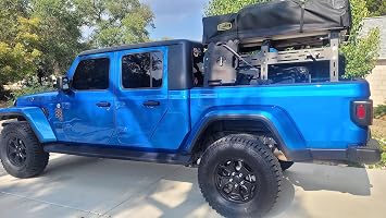 Overland AXIS Universal 18" Truck Bed Rack 5 Bed Off Road Roof Tent Overland Camper