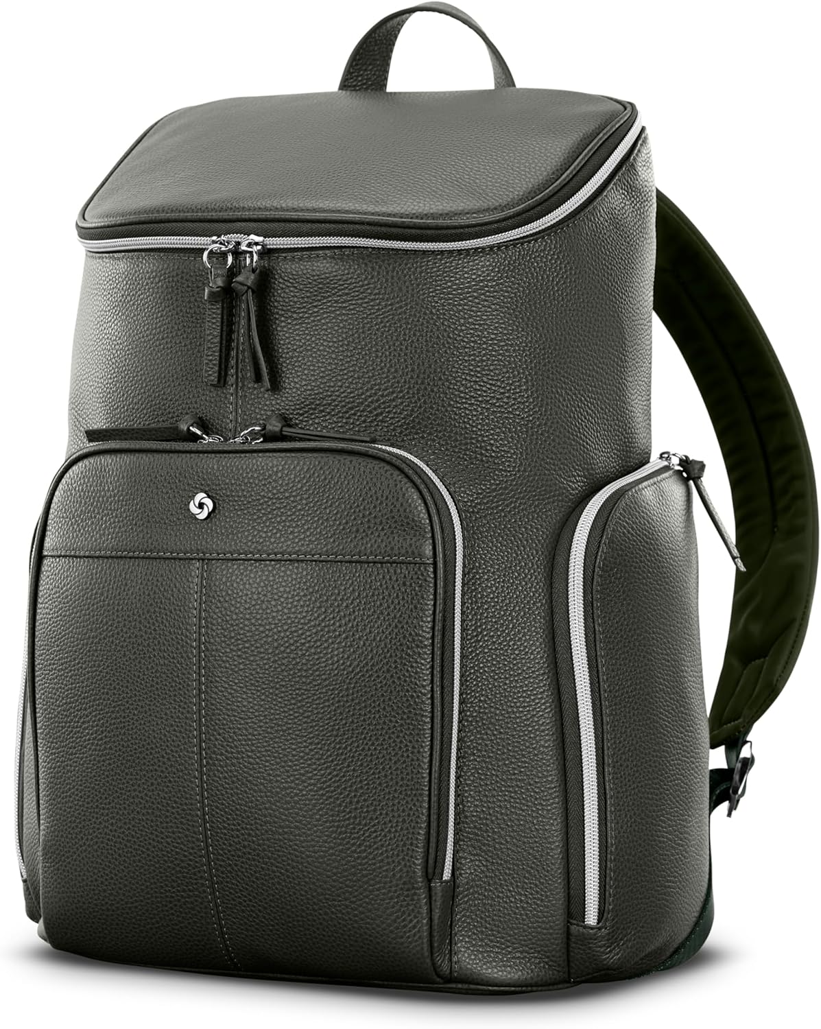 Samsonite Mobile Solution 2 Leather Deluxe Backpack - Olive
