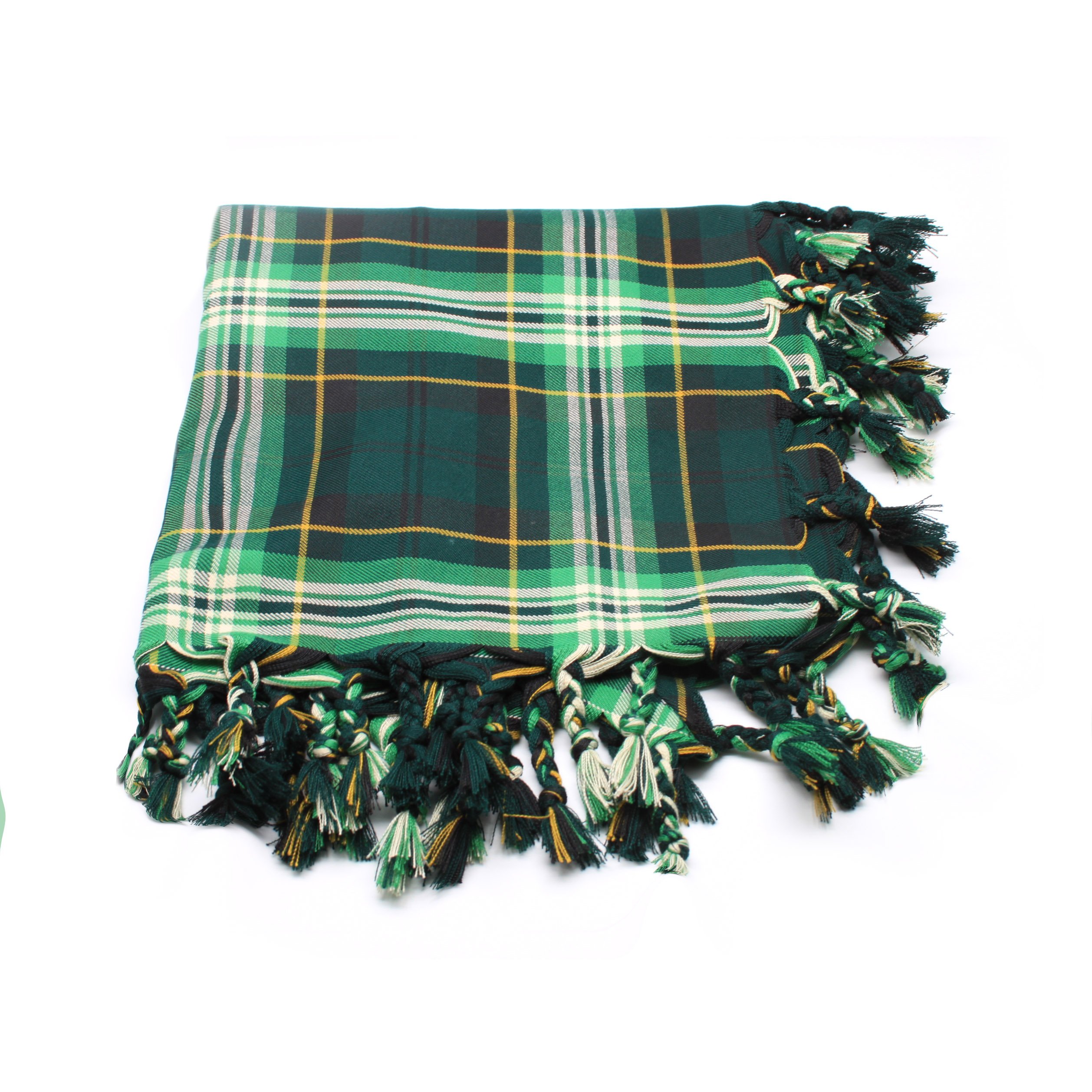 The Scotland Kilt Company Parkhead District New Scottish Highland Kilt Tartan Polyviscose Fly Plaid