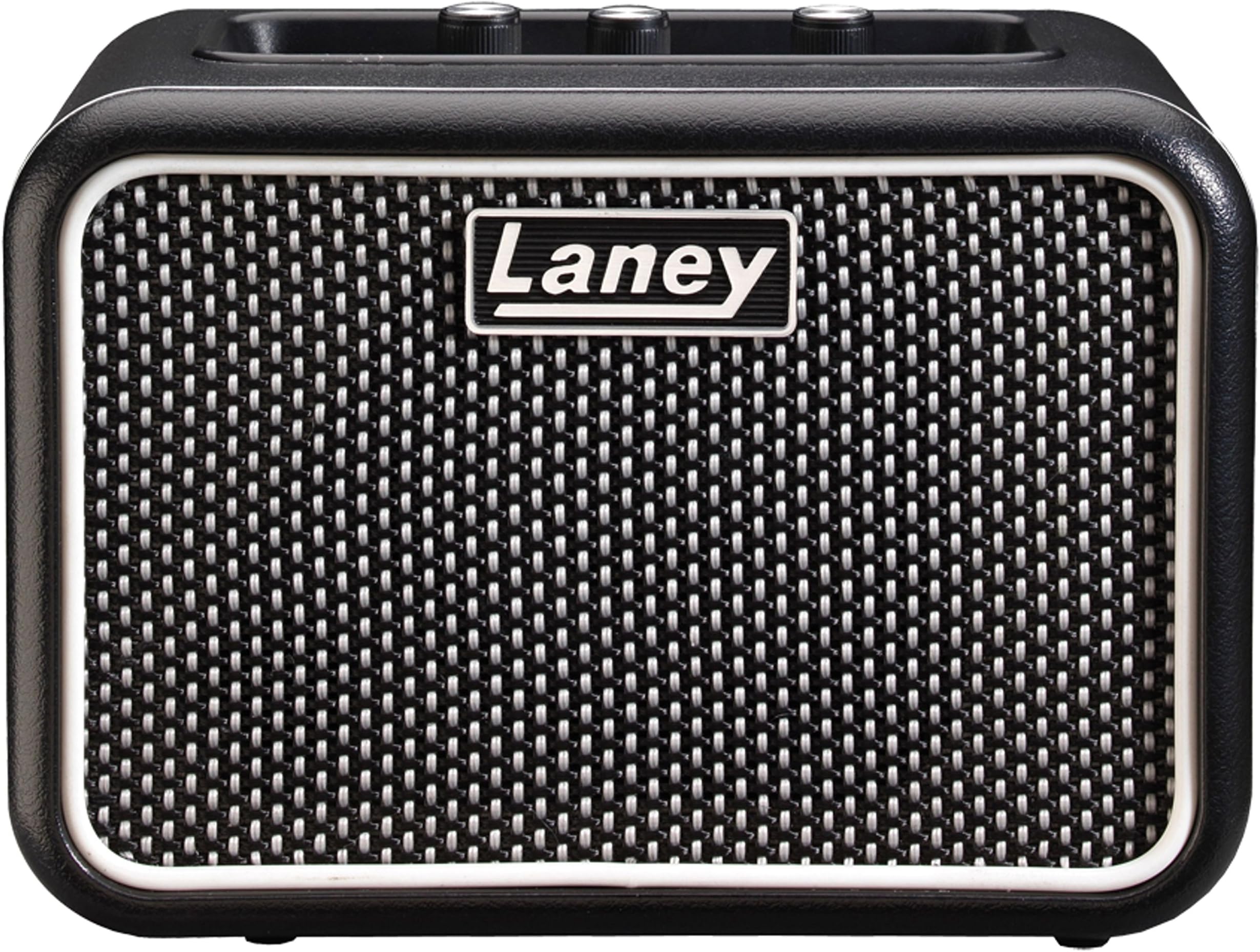 MINI-SUPERGROUP Battery Powered Guitar Amp – Compact 3W Practice Amplifier with Clean/Drive Channels, LSI Smartphone Input, AUX In, Headphone output & Free 3-Month Ultimate Guitar Subscription